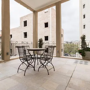 The Stone Duplex Near Mamilla Apartment *